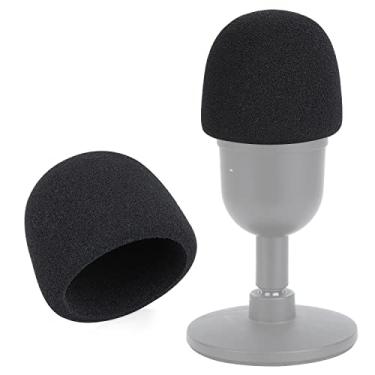Imagem de Pára-brisas de espuma para mini microfone Razer Seiren – Filtro Pop para capa de vento feito de material de esponja de qualidade, capa de espuma Seiren mini para gravação e transmissão da Wibond