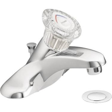 Imagem de MOEN Torneira de banheiro 64621 Chateau com resíduos 50/50