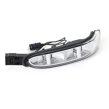 Imagem de JESYMBX Lâmpada de aviso de seta do espelho do motorista esquerdo para Mercedes Benz W164 X164 W164 ML GL300 R320 R350 R450 R500 1648200521 branco compatível