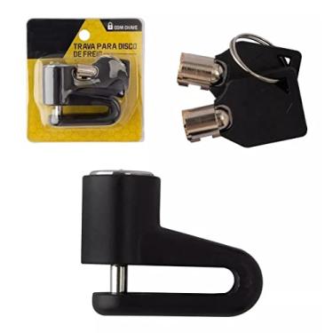 Imagem de Cadeado Trava Para Disco Freio Moto Antifurto Bike Universal