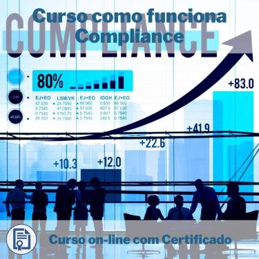 Imagem de Curso Online em videoaula de como funciona Compliance com Certificado + 2 brindes