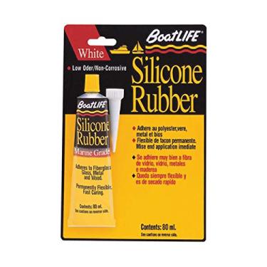 Imagem de Tubo de borracha de silicone vedante Boat Life, Branco, 3oz