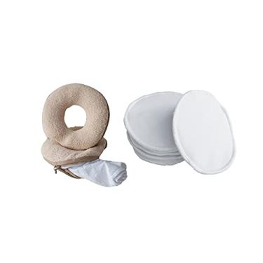 Imagem de Kit Amamentação Rosquinhas e Absorventes de seio Nova Era Baby (Creme)