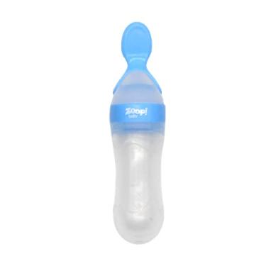 Imagem de Colher Dosadora Baby Azul 90 ml Zoop Toys