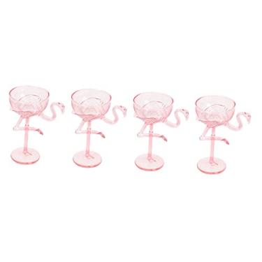 Imagem de Luxshiny 4 Pcs De Água Copos De Uísque Copos De Martini De Cristal De Coquetel Decorativo Copos De Vinho Tinto Recipiente De Coquetel De Bebida Doméstico Vidro Noiva