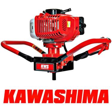 Imagem de Perfurador De Solo Kawashima ED 52-S Sem Broca Com Motor Refrigerado A Ar 51,7cc