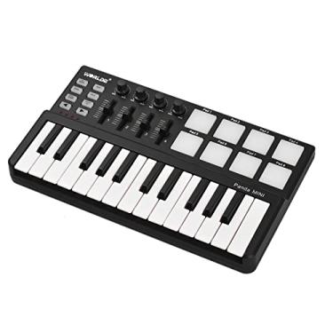 Imagem de Chusui Panda mini portátil Mini teclado USB de 25 teclas e controlador de bateria MIDI
