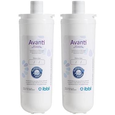 Imagem de Kit com 2 Refil Filtro IBBL Avanti para Purificador de água Avanti, MIO e Vivax