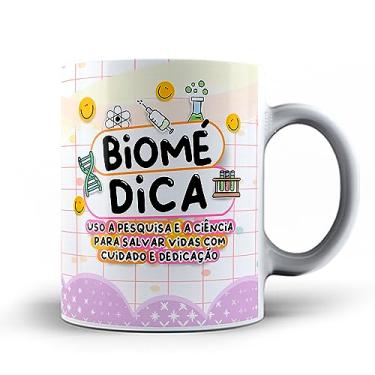 Imagem de Caneca xicara Biomédica Biomedicina ciência 24 (Branca)