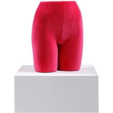 Imagem de Corpo De Torso De Manequim, Rack De Exibição De Manequim Feminino, Forma De Vestido De Torso De Manequim De Meio Corpo De Plástico Para Roupas Íntimas Mostrando,Rosa,Hilarious123