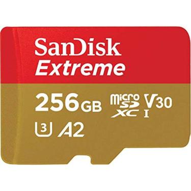 Imagem de Cartão microSDXC SANDISK de 256 GB 160 MB/s C10 U3 V30 4K A2