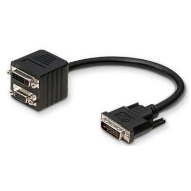 Imagem de Belkin, Cabo Dvi Dual Link Dvi-I (M) Hd-15, Dvi-D (F) 1 Ft "Categoria Do Produto: Suprimentos E Acessórios/Cabos Áudio/Vídeo/Monitor Pc" 1 Pé