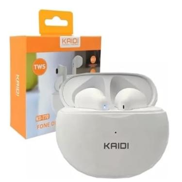 Imagem de Fone De Ouvido Bluetooth Sem Fio Kaidi Kd-770 Branco