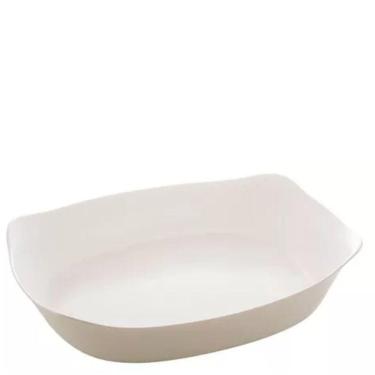 Imagem de Travessa de Vidro Opalino Forno 30x22x6cm 1,8lts Carine