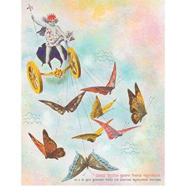 Imagem de Cross Stitch Graph Paper Notebook: 60 X 90 Grid Graphing Paper for Charting Needlework Patterns