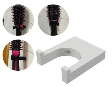 Imagem de Suporte para Escova Secadora Cerdas Seguras (Branco)