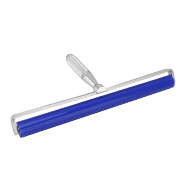 Imagem de Rolo de Filme de Tela, Rolo Manual de Silicone Macio Com Rolamento de Ferro Portátil, Remoção de Poeira Não Tóxica para Fibras (14 polegadas (33x20x23cm))