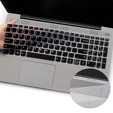 Imagem de Pacote com 2 capas de teclado para Lenovo Yoga 7i 15.6 16, IdeaPad 3 3i 15.6 /IdeaPad 5 15.6/ Lenovo Flex 5 15.6/ ideaPad Flex 5 15 / ideaPad Slim 7 15.6, ThinkBook Gen 4 39.6 cm, ThinkBook 15 G2 G3