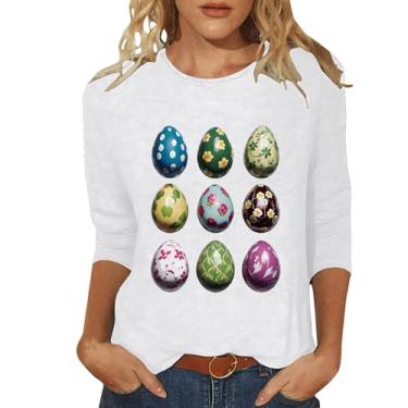 Imagem de Camiseta My Orders Placed Recently by Me Easter Funny Bunny Women Easter Day Camiseta de manga curta fofa leopardo coelhinho rosa média