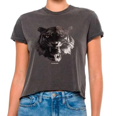 Imagem de Camiseta Calvin Klein Tigre Foil Feminino-Feminino