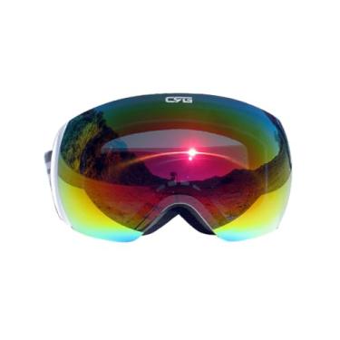 Imagem de Óculos de esqui esportivos CRG – Óculos de neve sem moldura para homens e mulheres – 100% de proteção UV T815S-159, REVO