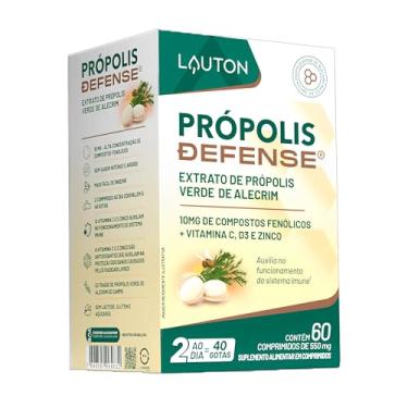 Imagem de Extrato de Própolis Verde de Alecrim com Vitamina C + D3 e Zinco (Clinical Series) 60 Comp