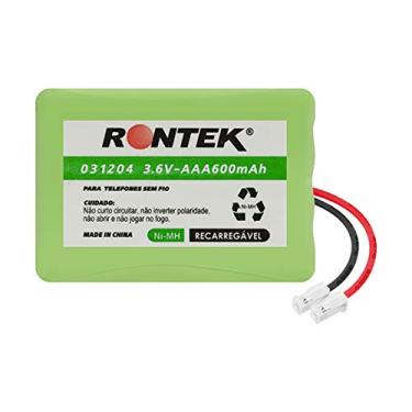 Imagem de Bateria Nimh P/telefone S/fio 3,6v 600mah 3xaaa C.universal
