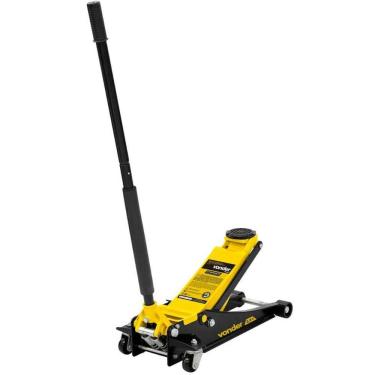 Imagem de Macaco Hidráulico Rebaixado Tipo Jacaré 2,5 Toneladas Vonder Plus Amarelo