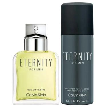 Imagem de Kit Perfume Eternity Eau De Toilette Masculino Calvin Klein 100Ml + Desodorante 150Ml