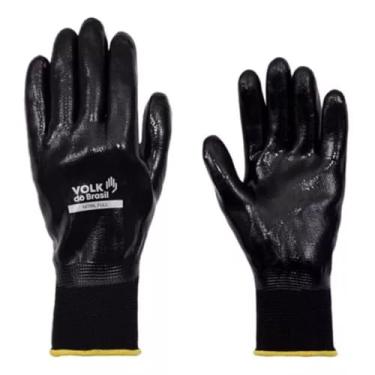 Imagem de Luva Nitrilica Volk Nitril Full Preta M