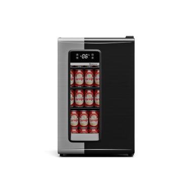 Imagem de Cervejeira Grb100 Gelopar Refrigerador Porta Com Visor Preta 220v