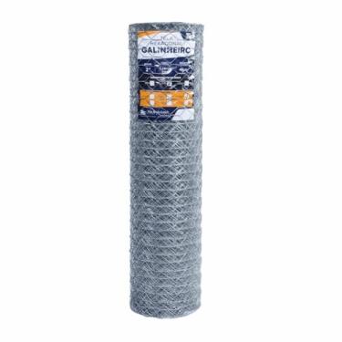 Imagem de Tela Hexagonal Galinheiro Tag Malha 2" Fio Bwg 18 (1,24mm) Rl 25x0,6m