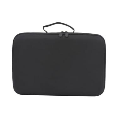 Imagem de IEUDNS Estojo de transporte de viagem para secador de cabelo, bolsa de armazenamento para secador de cabelo, bolsa de acessórios de proteção, bolsa de, Preto