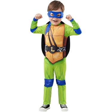 Imagem de InSpirit Designs Teenage Mutant Ninja Turtles Toddler Classic Leonardo Costume | Officially Licensed | 2T-4T | Costume Accessory | Group Costume, XS