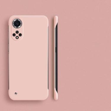 Imagem de Capa ultrafina sem moldura para PC para Huawei P30 Pro P20 P40 P50 P60 Lite 5G Mate 50 Pro Nova 5T 10 9 Pro Gradient Matte Phone Cover, rosa, para P60 Pro