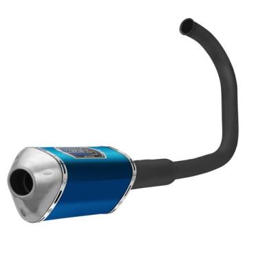 Imagem de Escapamento Pro Tork Mini 3 Curva Preta Cg 1976/89 / Today / Titan 199