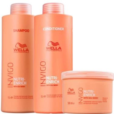 Imagem de Kit Enrich Shampoo, Condicionador e Máscara - Wella - Wella Profession