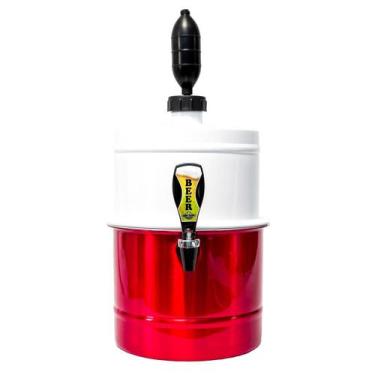 Imagem de Chopeira 100% Alumínio A Gelo Cabe 7 Garrafa 600ml 12 Latas - BEER CHO