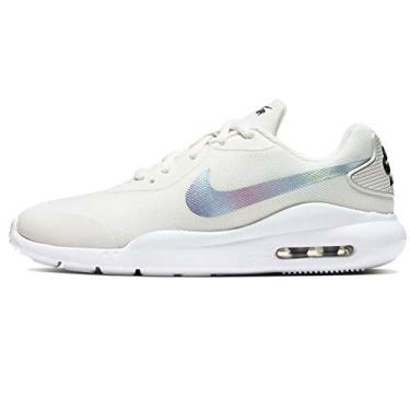 Imagem de Nike Tênis infantil unissex Air Max Oketo Grade School, Summit branco/branco preto, 6.5Y Regular US Big Kid