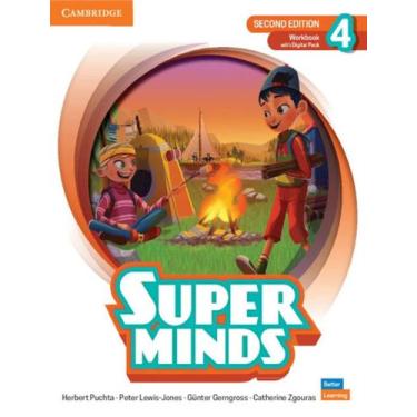 Imagem de Super Minds 4 Workbook With Digital Pack British English 2Nd Ed - CAMB