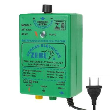 Imagem de Eletrificador De Cerca Modelo 2Tt3 Automático - Zebu