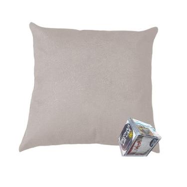 Imagem de 2 Capas Almofada Veludo Camurça Suede Liso 40x40 Preço Custo - Enxovai