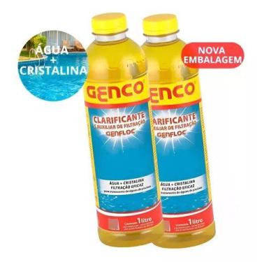 Imagem de Kit 2 Clarificante Genco 1 Litro Acompanha 2 Unidades de 1 Litro