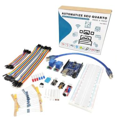Imagem de Kit Automação Residencial Para Arduino Automatize seu Quarto - Casa da