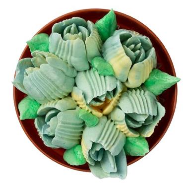 Imagem de Ponta russa da Pastry Tek, 1 ponta para decoração de bolo rosa - #9, resistente à corrosão, ponta de decoração de aço inoxidável para cobertura, lavável na máquina de lavar louça, decorar cupcakes, bolos ou biscoitos