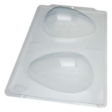 Imagem de Forma de Acetato Ovo Liso 500g Semiprofissional Simples SP143 - 1 unid