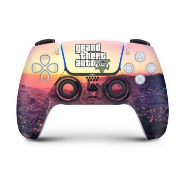 Imagem de Adesivo Compatível PS5 Controle Playstation 5 Skin - GTA V - Pop Arte 