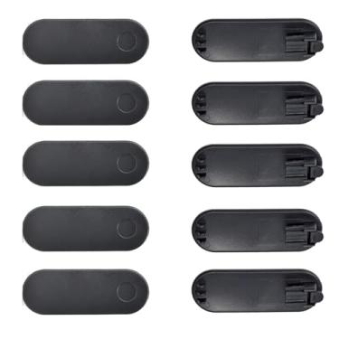 Imagem de YNIBST PMLN7220AR Clipe de cinto para substituição de Walkie Talkie, clipe traseiro para rádios bidirecionais Motorola T400 T402 T460 T465 T600 H2O e T605 H2O (10 peças, preto)