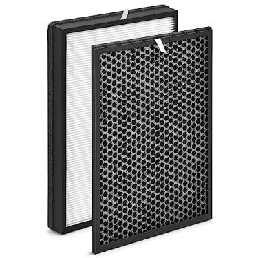 Imagem de Zouhwaso Conjunto de filtros de substituição FY1410 compatível com Philips Série 1000 1000i Air Pur-ifier modelo FY1410 FY1413 AC1215/1213/1212/1216, 1x FY1413/40 Acti-vated Car-bon e 1x FY1410/40