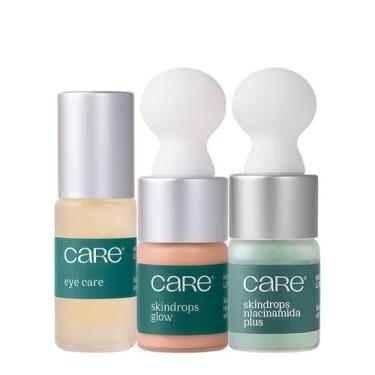 Imagem de Care Natural Beauty Skindrops Glow Niacinamida e Eye Sérum Mini (3 pro